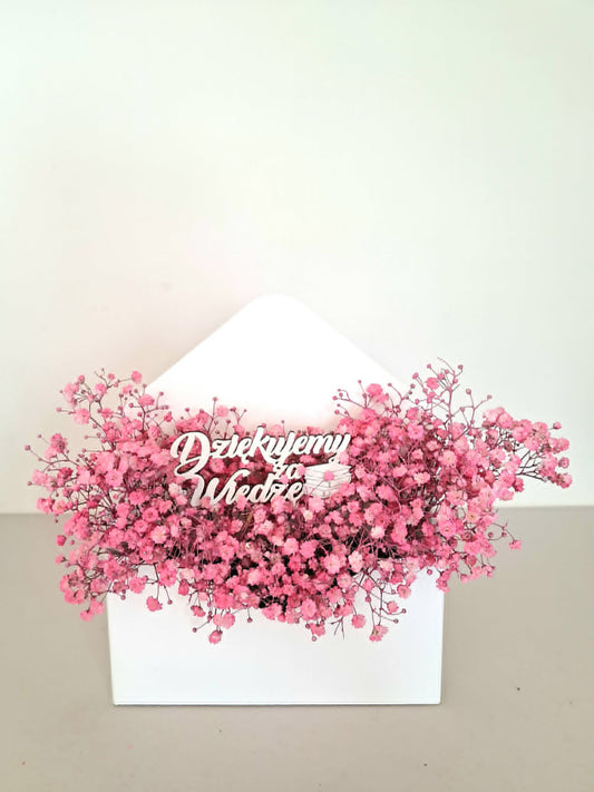 🌸 Kwiatowa Koperta „Dziękujemy za Wiedzę”